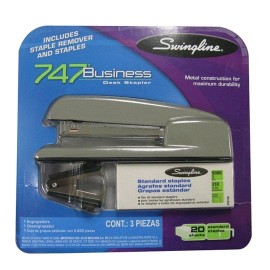 ENGRAPADORA DE ESCRITORIO SWINGLINE ACCO P3232 TIRA COMPLETA UTILIZA GRAPA ESTANDARD 1 PIEZA