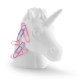PORTACLIP EN FORMA DE UNICORNIO JUST MUSTARD DE CERAMICA CON IMAN 1 PIEZA
