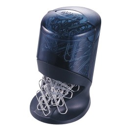 PORTACLIP DESPACHADOR MAPED DE PLASTICO CON IMAN COLOR NEGRO 75001 1 PIEZA