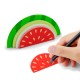 NOTA ADHESIVA REMOVIBLE JUST MUSTARD M 16091 ROJO/VERDE SANDIA 150 HOJAS