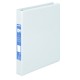 CARPETA DE VINIL BASICA ARILLO EN O DE 0.5 PULGADAS COLOR BLANCA ACCO CLEAR VIEW 1 PIEZA