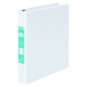 CARPETA DE VINIL BASICA ARILLO EN O DE 1 PULGADA COLOR BLANCA WILSON JONES CLEAR VIEW 1 PIEZA