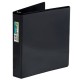CARPETA DE VINIL PANORAMICA ARILLO EN O DE 1.5 PULGADAS COLOR NEGRA KINERA 9601NE 1 PIEZA