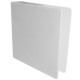 CARPETA DE VINIL PANORAMICA ARILLO EN D DE 1.5 PULGADAS COLOR BLANCA KINERA 9611BL 1 PIEZA