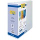 CARPETA DE VINIL PANORAMICA ARILLO EN D DE 3 PULGADAS COLOR BLANCA FORTEC CBD3 1 PIEZA