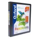 CARPETA DE VINIL PANORAMICA ARILLO EN O DE 1 PULGADA COLOR NEGRO OXFORD PANORAMA 1 PIEZA