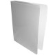 CARPETA DE VINIL PANORAMICA ARILLO EN O DE 1 PULGADA COLOR BLANCA KINERA 9121BL 1 PIEZA