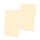 FOLDER DE PAPEL TAMAÑO OFICIO TOPS PRODUCTS OXFORD M758CRE TIPO 1/2 CEJA COLOR CREMA 1 PQ C/100 PZS