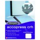 FOLDER DE PAPEL TAMAÑO OFICIO ACCO ACCOPRESS P1195 TIPO CARPETA COLOR AZUL CLARO 1 PQ C/10 PZS