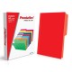 FOLDER DE PAPEL TAMAÑO OFICIO TOPS PRODUCTS PENDAFLEX 15012RJ TIPO 1/2 CEJA COLOR ROJO 1 PQ C/50 PZS