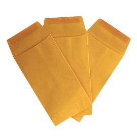 SOBRE BOLSA AMPAD 75008 DE PAPEL COLOR CREMA COIN SOLAPA ENGOMADA 1 PAQUETE CON 50 SOBRES