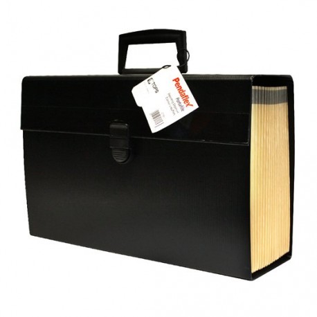 ARCHIVO EXPANDIBLE PENDAFLEX TAMAÑO OFICIO DE POLIPROPILENO COLOR NEGRO 1 PIEZA