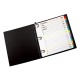 SEPARADOR OXFORD 24150 TAMAÑO CARTA CON 15 DIVISIONES DE PAPEL CON CEJAS MULTICOLOR 1 JUEGO