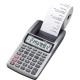 SUMADORA CASIO HR8 DE 12 DIGITOS ROLLO ESTANDAR 57 X 60 MM NEGRO