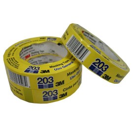 CINTA ADHESIVA MASKING TAPE SCOTCH 203 COLOR BEIGE DE 36 MM X 50 M 1 PZA
