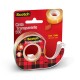 CINTA ADHESIVA CORTE FACIL SCOTCH 550 TRANSPARENTE DE 12 MM X 30 M 1 PZA
