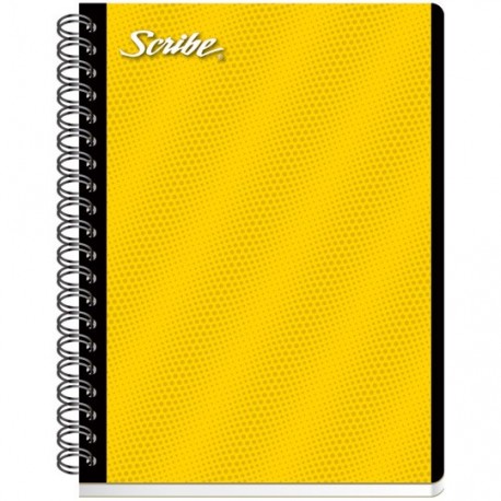 CUADERNO PROFESIONAL CUADRO GRANDE SCRIBE 2903 DE 100 HOJAS PASTA SEMI RIGIDA TIPO DOBLE 1 PIEZA
