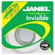 CINTA ADHESIVA INVISIBLE JANEL 810 COLOR TRANSPARENTE DE 12 MM X 33 M 1 PZA