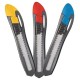 CUTTER MAPED UNIVERSAL TAMAÑO 18 MM COLOR AMARILLO ROJO Y AZUL