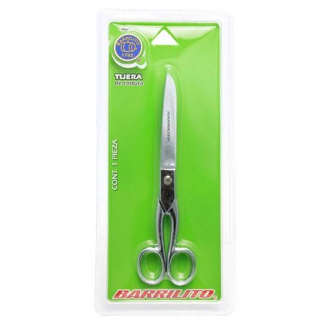 TIJERA DE COSTURA BARRILITO 86426 DE 6CM TIPO DE MANGO METAL MATERIAL ACERO INOXIDABLE 1 PIEZA