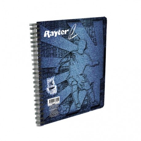 CUADERNO PROFESIONAL CUADRO CHICO RAYTER DE 200 HOJAS PASTA CARTULINA TIPO DOBLE 1 PIEZA