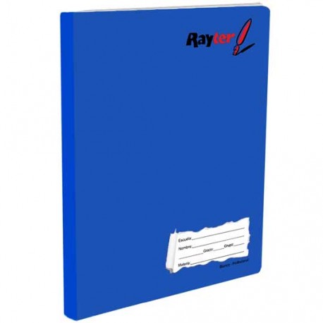 CUADERNO PROFESIONAL BLANCO RAYTER DE 100 HOJAS PASTA CARTULINA SULFATADA TIPO COSIDO 1 PIEZA