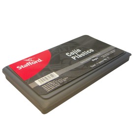 COJIN PARA SELLO STAFFORD NEGRO TAMAÑO GRANDE 10.2 X 18CM 1 PIEZA