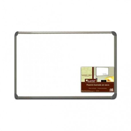 PIZARRON BLANCO DE MELAMINA DE 90 X 120CM MARCA QUARTET