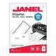 ETIQUETAS BLANCAS JANEL J-5260 DE 2.5X6.7 CM 1 PAQUETE (25 HOJAS)