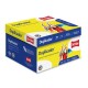 CAJA DE PAPEL BOND BLANCO OFICIO SCRIBE DUPLICADOR GRAMAJE 75 GRS BLANCURA 98 PORCIENTO 8.5 X 13.3 PULGADAS