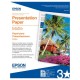 PAPEL FOTOGRAFICO EPSON MATTE S041062 TAMAÑO CARTA 8.5 X 11 PULGADAS 100 HOJAS