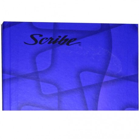 CUADERNO FORMA ITALIANA CUADRO GRANDE SCRIBE DE 96 HOJAS PASTA DURA TIPO COSIDO 1 PIEZA