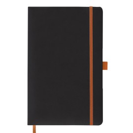 LIBRETA DE NOTAS MODELO BLACK NARANJA