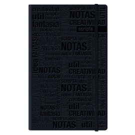 CUADERNO CUADERNO DE NOTAS RAYA FORTEC DE 192 HOJAS PASTA RIGIDA TIPO PIEL TIPO COSIDO Y PEGADO 1 PIEZA
