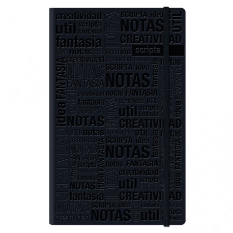 CUADERNO CUADERNO DE NOTAS RAYA FORTEC DE 192 HOJAS PASTA RIGIDA TIPO PIEL TIPO COSIDO Y PEGADO 1 PIEZA