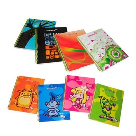 CUADERNO PROFESIONAL CUADRO GRANDE ESTRELLA DE 200 HOJAS PASTA DURA TIPO DOBLE 1 PIEZA