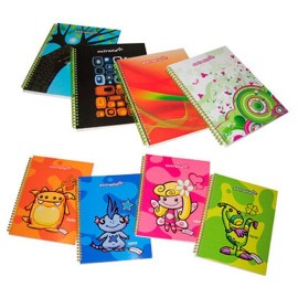 CUADERNO PROFESIONAL CUADRO GRANDE ESTRELLA DE 100 HOJAS PASTA DURA TIPO DOBLE 1 PIEZA