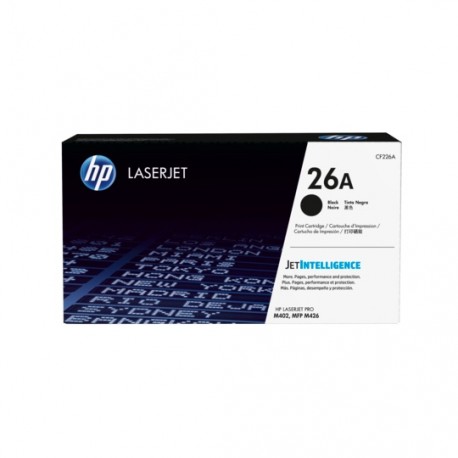 TONER HP 26A CF226A COLOR NEGRO