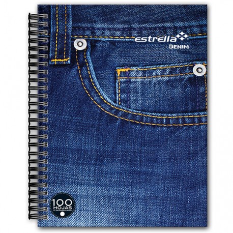 CUADERNO PROFESIONAL RAYA ESTRELLA DE 100 HOJAS PASTA DURA TIPO DOBLE 1 PIEZA