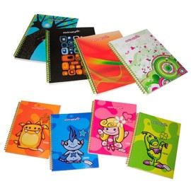 CUADERNO PROFESIONAL CUADRO CHICO ESTRELLA DE 100 HOJAS PASTA DURA TIPO DOBLE 1 PIEZA