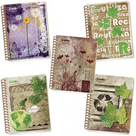 CUADERNO PROFESIONAL RAYA SCRIBE DE 100 HOJAS PASTA SEMI RIGIDA TIPO DOBLE 1 PIEZA