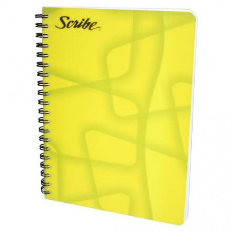CUADERNO PROFESIONAL RAYA SCRIBE 2900 DE 100 HOJAS PASTA SEMI RIGIDA TIPO DOBLE 1 PIEZA