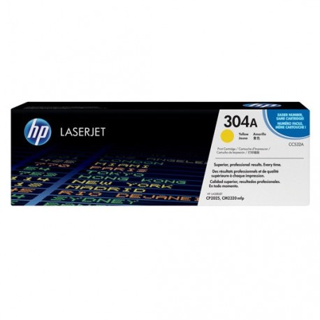 TONER HP 304A CC532A COLOR AMARILLO