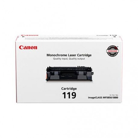 TONER CANON 119 3479B001AA COLOR NEGRO