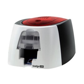 IMPRESORA PARA CREDENCIALES BADGY BAD200 TECNOLOGIA DE IMPRESION TERMICA A COLOR
