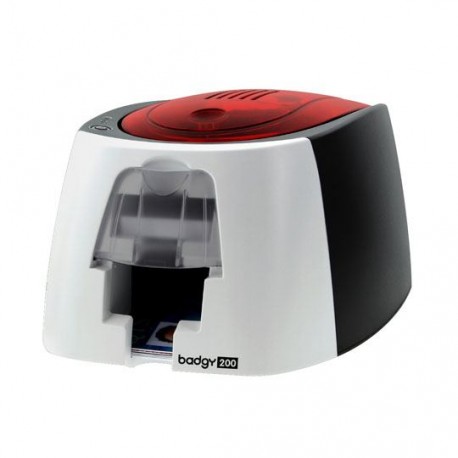 IMPRESORA PARA CREDENCIALES BADGY BAD200 TECNOLOGIA DE IMPRESION TERMICA A COLOR