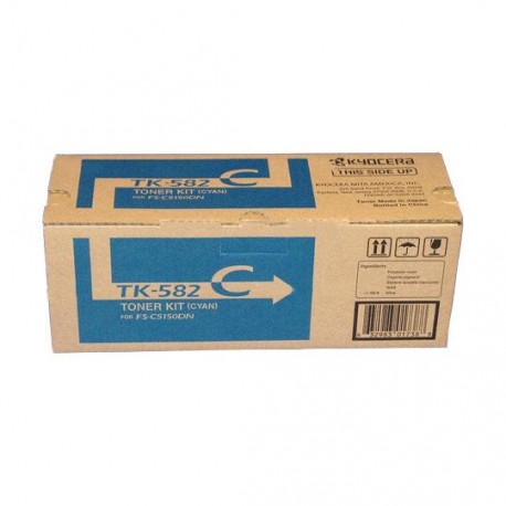 TONER KYOCERA MITA TK582C 1T02KTCUS0 COLOR CYAN