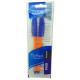 BOLIGRAFO AZOR PIN POINT COLOR AZUL DE PUNTO FINO 0.7 MM TIPO DE BARRIL REDONDO BLISTER CON 2 PZ