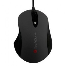MOUSE ALAMBRICO TECHZONE TZ16MOU01-ALA CONEXION USB COLOR NEGRO