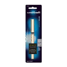 ROLLER UNI-BALL ROLLER VISION DELUXE DE TINTA NEGRA COLOR BARRIL DORADO PUNTO FINO MEDIDA 0.7 MM 1 PIEZA